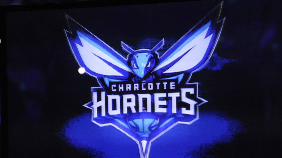 The Charlotte Bobcats unveil their new branding logo as the Charlotte Hornets for the 2014 season 