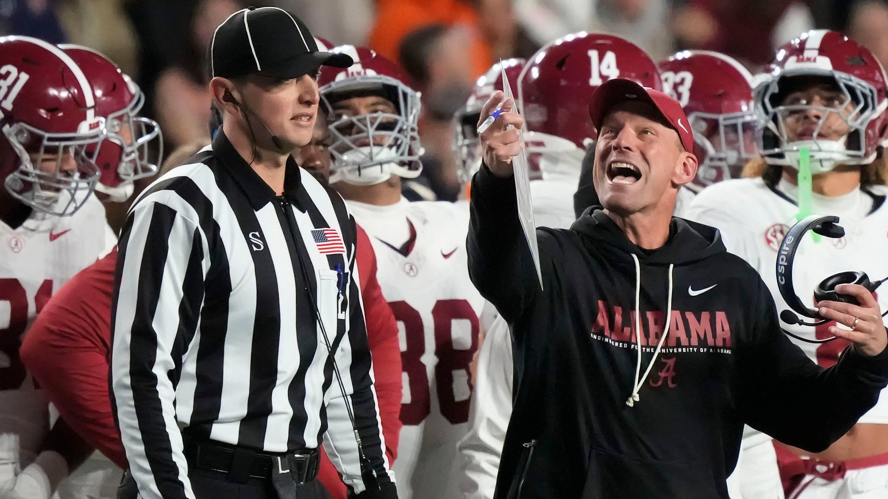 If Kalen DeBoer loses to Oklahoma, analysts’ prediction would benefit Michigan