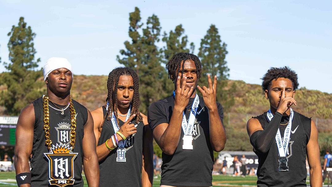 Servite’s nationally ranked 4x100 relay squad — featuring Benjamin Harris, Jace Wells, Kamil Pelovello and Jorden Wells — enters the CIF Southern Section Finals as one of the fastest sprint groups in U.S. high school track and field.
