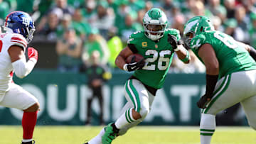 Philadelphia Eagles running back Saquon Barkley