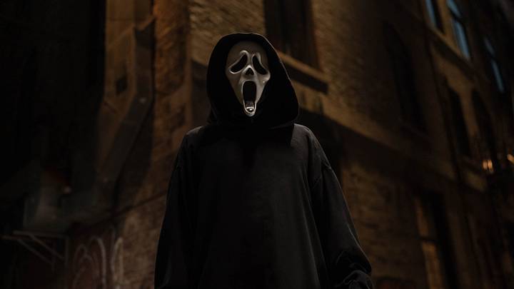Ghostface in Paramount Pictures and Spyglass Media Group's "Scream VI."