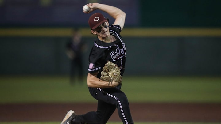 Calallen junior southpaw Drayton Mitchell was named Class 4A Division I finals MVP by the UIL after his performance against Longview Pleasant Grove on Friday, June 6, 2025, at Dell Diamond in Round Rock. Mitchell started and earned the win in the title game, improving to 10-1 overall after allowing 3 runs (2 earned) on 5 hits with 6 strikeouts in 5.1 innings. He also had 2 hits at the plate, including a double, and had 2 RBI in the 5-3 win.