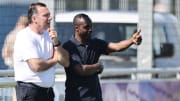 Marc Wilmots und Ben Manga