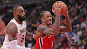 DeMar DeRozan fue figura ante Lakers