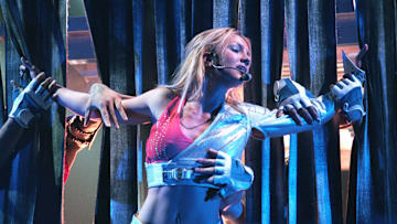 BRITNEY SPEARS IN CONCERT AT WEMBLEY STADIUM