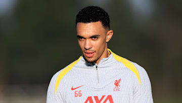 Liverpool FC Training Session And Press Conference - UEFA Champions League 2024/25 League Phase MD5