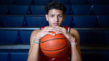 Veterans Memorial junior Billy White III is the All-South Texas Boys Basketball MVP on April 3, 2025, in Corpus Christi, Texas.