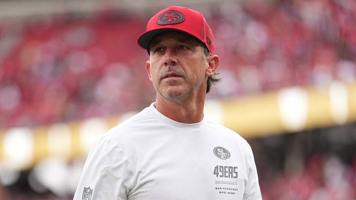 San Francisco 49ers head coach Kyle Shanahan