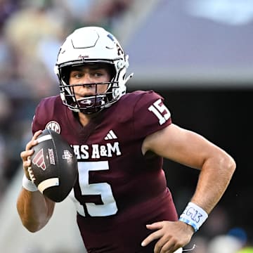 Texas A&M Aggies quarterback Conner Weigman has been inconsistent early in the 2024 season.