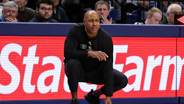  Rider Broncs head coach Kevin Baggett