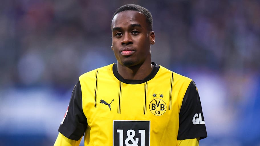 Jamie Gittens has doubled his Bundesliga goal tally in one season for Borussia Dortmund this season. | IMAGO/RHR-Foto