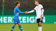 Martin Pecar (links) spielt bereits in der slowenischen U21-Nationalmannschaft.