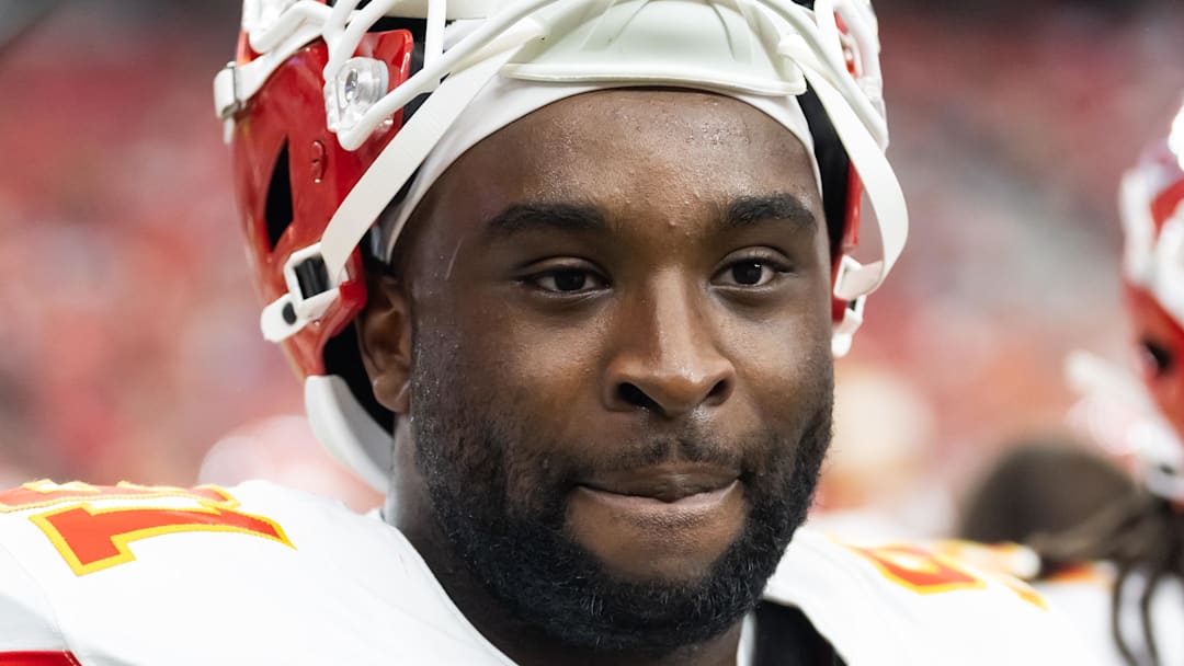 Kansas City Chiefs defensive end Felix Anudike-Uzomah 