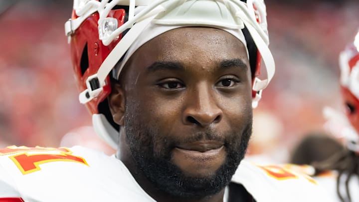 Kansas City Chiefs defensive end Felix Anudike-Uzomah 