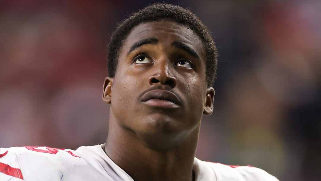 Washington Commanders defensive end Drake Jackson