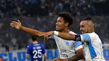 Boubacar Kamara, buteur avec l'OM ce soir.