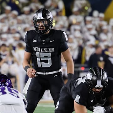 West Virginia University quarterback Scotty Fox Jr.