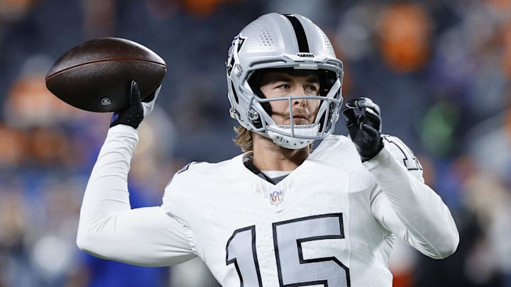 Raiders quarterback Kenny Pickett is expected to start vs. the Eagles with Geno Smith dealing with injuries. Raiders quarterback Kenny Pickett is expected to start vs. the Eagles with Geno Smith dealing with injuries.