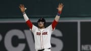 Danny Jansen juega actualmente para los Medias Rojas de Boston 