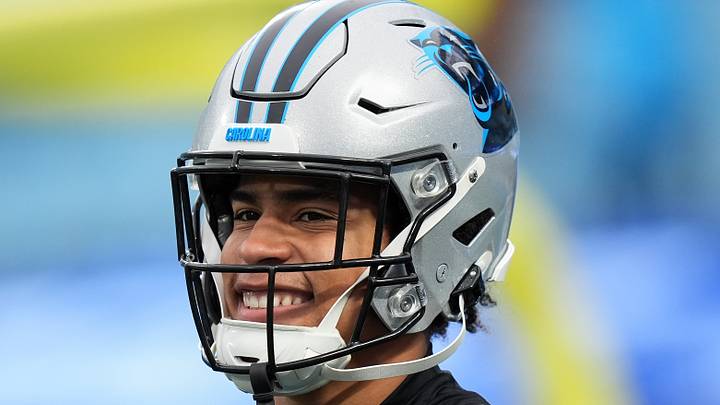 Carolina Panthers wide receiver Jalen Coker (Jim Dedmon-Imagn Images)