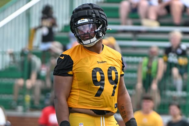 Pittsburgh Steelers defensive tackle Derrick Harmon