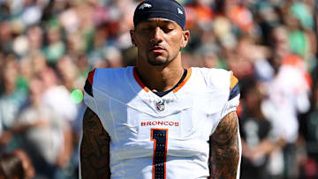 Denver Broncos TE Evan Engram