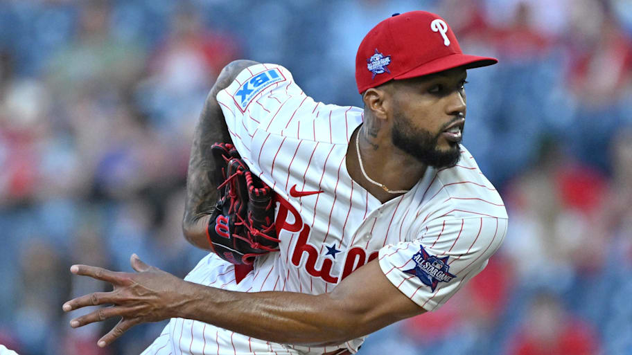 Philadelphia Phillies pitcher Cristopher Sánchez