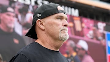 Washington Commanders head coach Dan Quinn