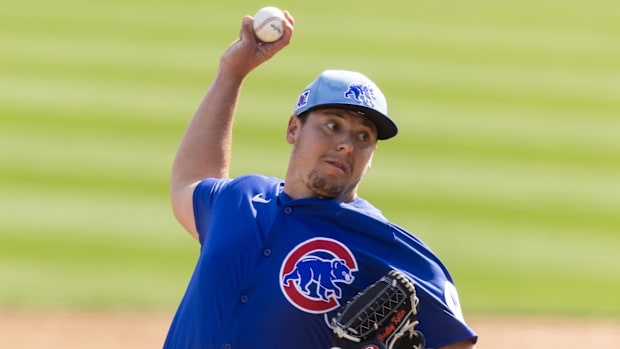Chicago Cubs pitcher Brad Keller 