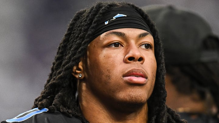 Detroit Lions running back Jahmyr Gibbs 