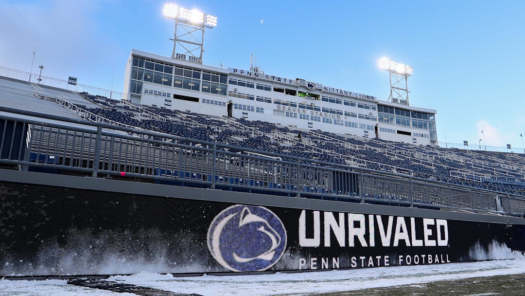 A general view inside of Penn State's Beaver Stadium prior to the College Football Playoff game between the SMU Mustangs and the Penn State Nittany. A general view inside of Penn State's Beaver Stadium prior to the College Football Playoff game between the SMU Mustangs and the Penn State Nittany.