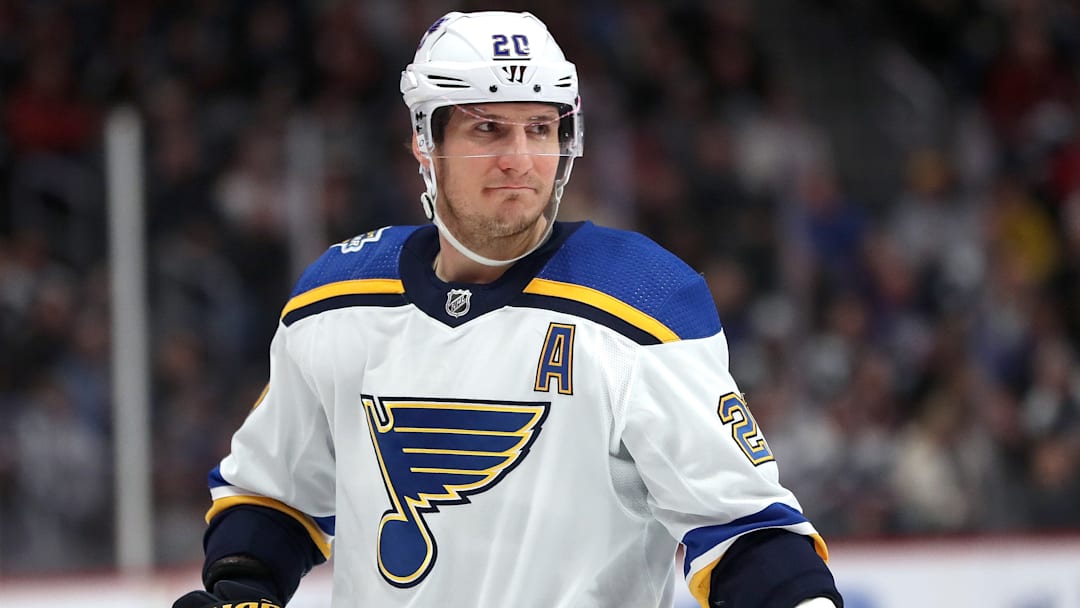 Former Blues forward and future general manager, Alex Steen