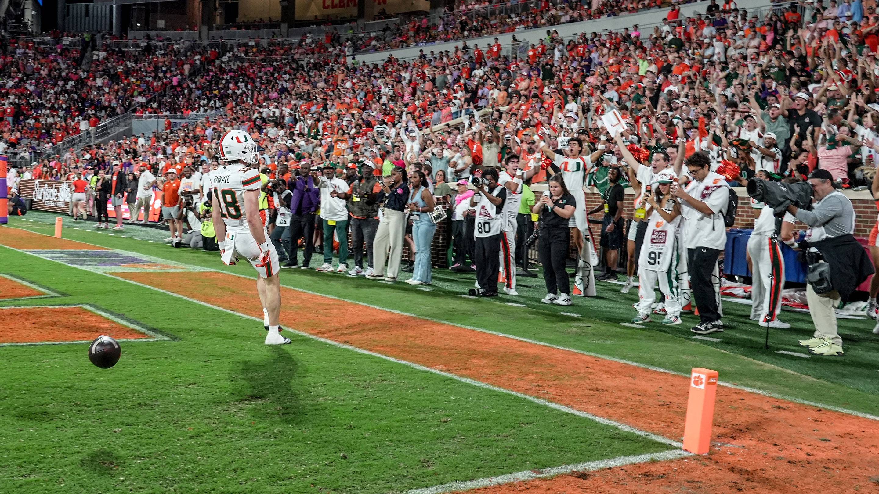 Cooper Barkate’s Breakout Game Steals the Show at Clemson