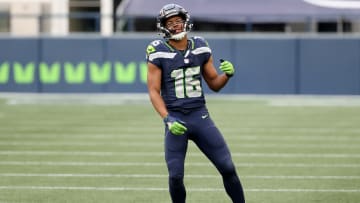 Tyler Lockett of the Seattle Seahawks