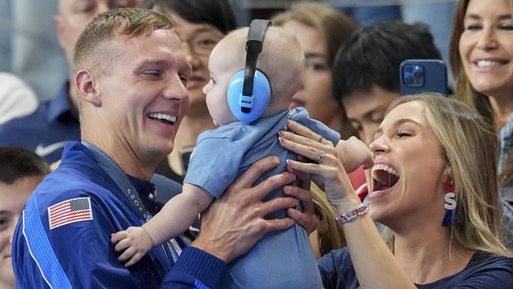 Caeleb Dressel led the Florida Gators medal count with three medals at the Paris Olympics