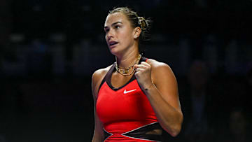 Aryna Sabalenka defeated Coco Gauff in the WTA Finals.