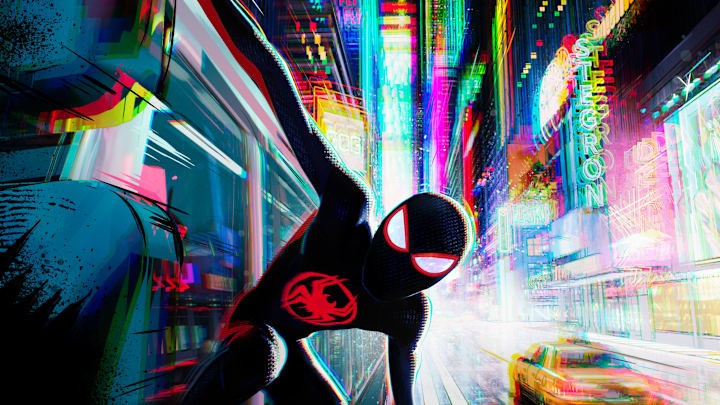 Miles Morales (Shameik Moore) in Columbia Pictures and Sony Pictures Animation’s SPIDER-MAN: BEYOND THE SPIDER-VERSE.