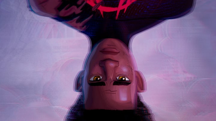 Miles Morales (Shameik Moore) in Columbia Pictures and Sony Pictures Animation’s SPIDER-MAN: BEYOND THE SPIDER-VERSE.