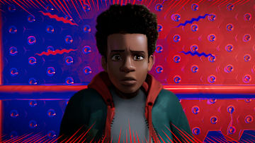 Miles Morales in Sony Pictures Animation's SPIDER-MAN: INTO THE SPIDER-VERSE.