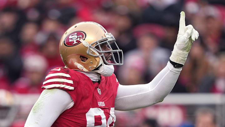 San Francisco 49ers defensive end Clelin Ferrell (94)