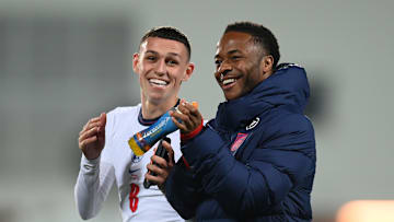 Phil Foden et Raheem Sterling, coéquipiers en club et en sélection.