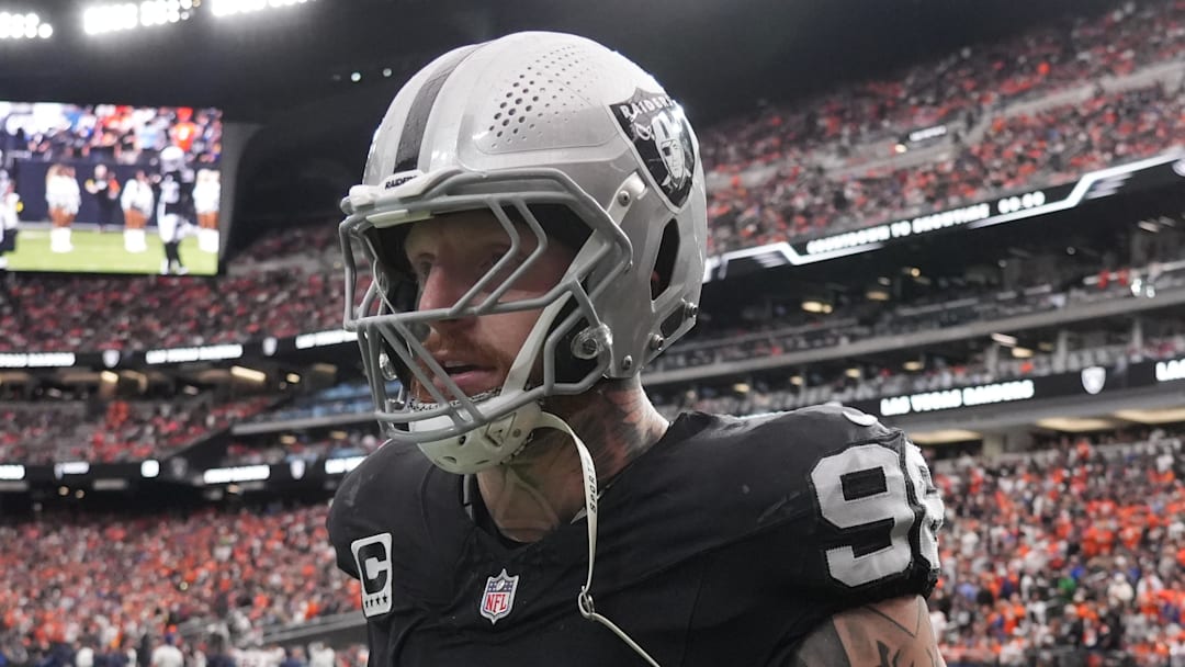 Las Vegas Raiders defensive end Maxx Crosby