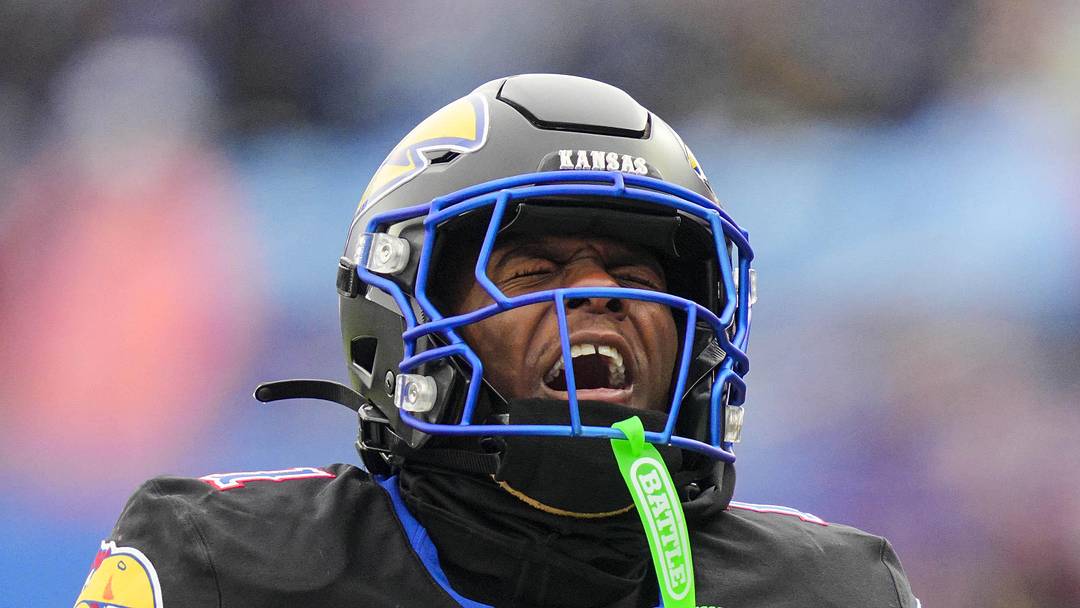 New Seattle Seahawks wide receiver Emmanuel Henderson Jr. reacts after a play