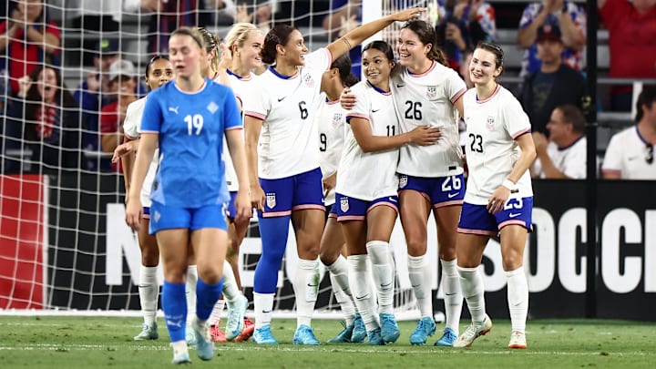 Emma Sears (26) was one of the USWNT newcomers who impressed last week. 