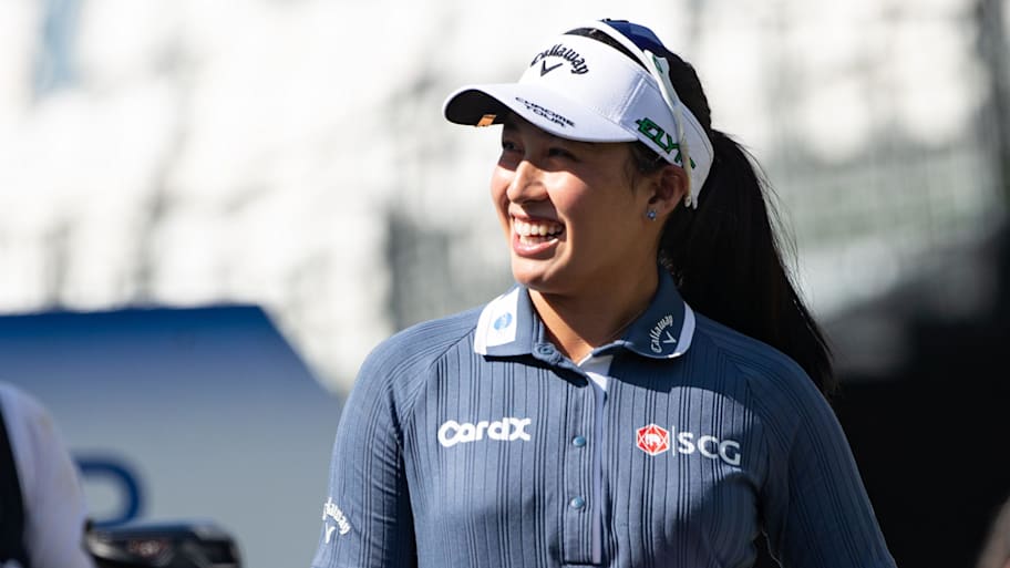 Jeeno Thitikul takes part in the first round of the 2025 CME Group Tour Championships at Tiburon Golf Club 