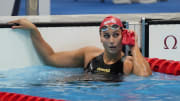 Farida Osman during the 2020 Olympics, held in 2021.