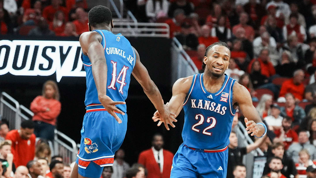 Kansas Jayhawks guard Darryn Peterson