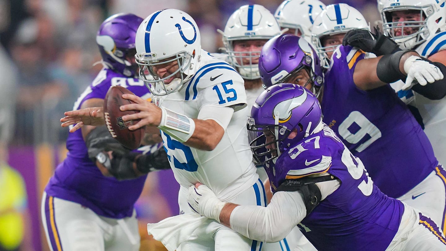 Indianapolis Colts Risers and Fallers in Humiliating Loss to Minnesota ...