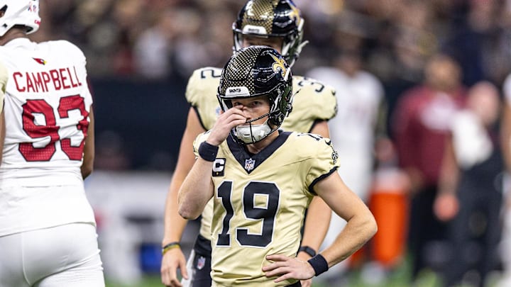 New Orleans Saints place kicker Blake Grupe