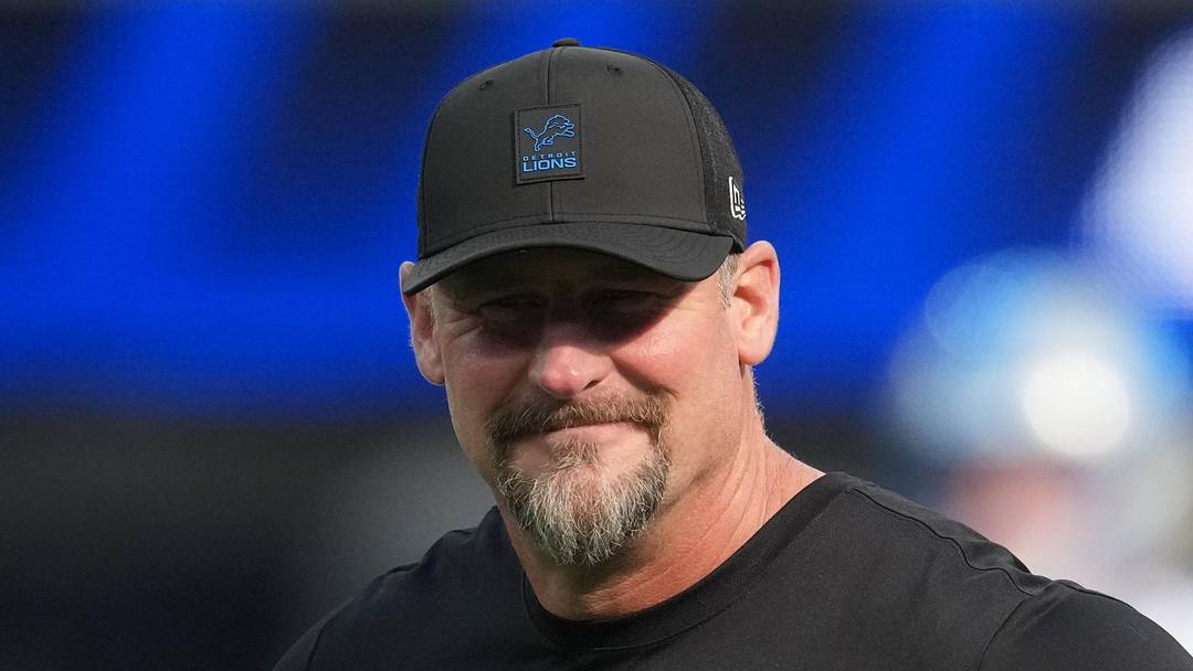 Detroit Lions head coach Dan Campbell.